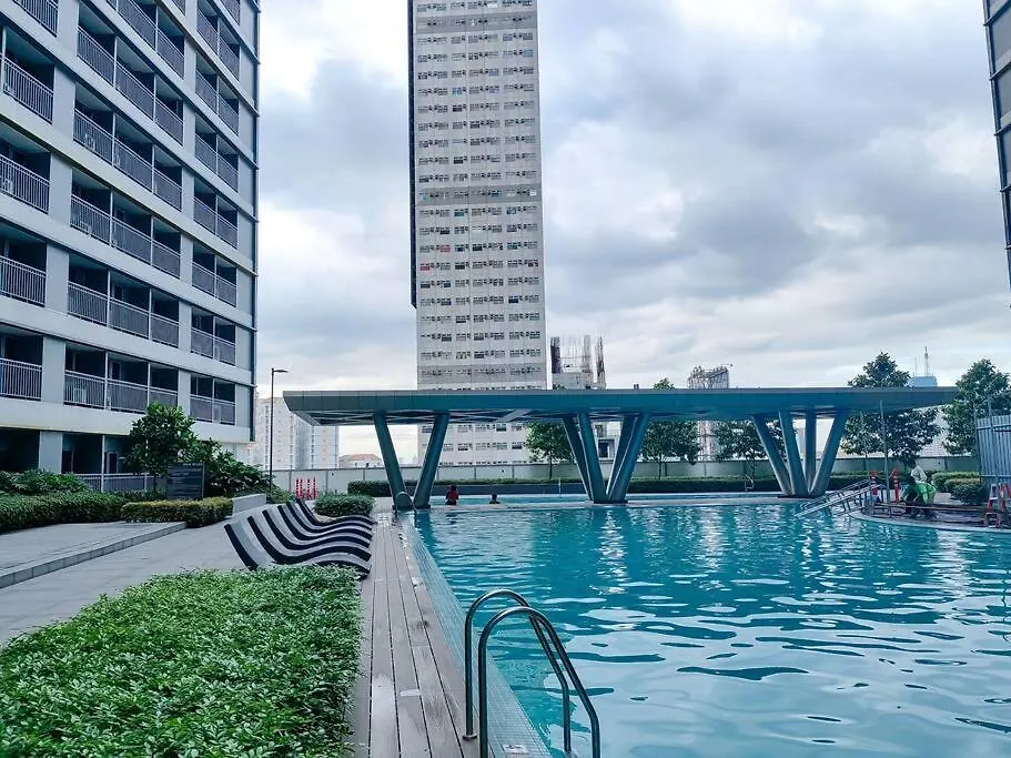 1Br Unit Condotel W Balcony Fame Residences - Fm45 Manila Apartment