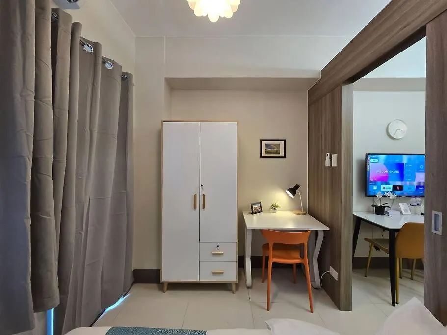 1Br Unit Condotel W Balcony Fame Residences - Fm45 Manila Apartment