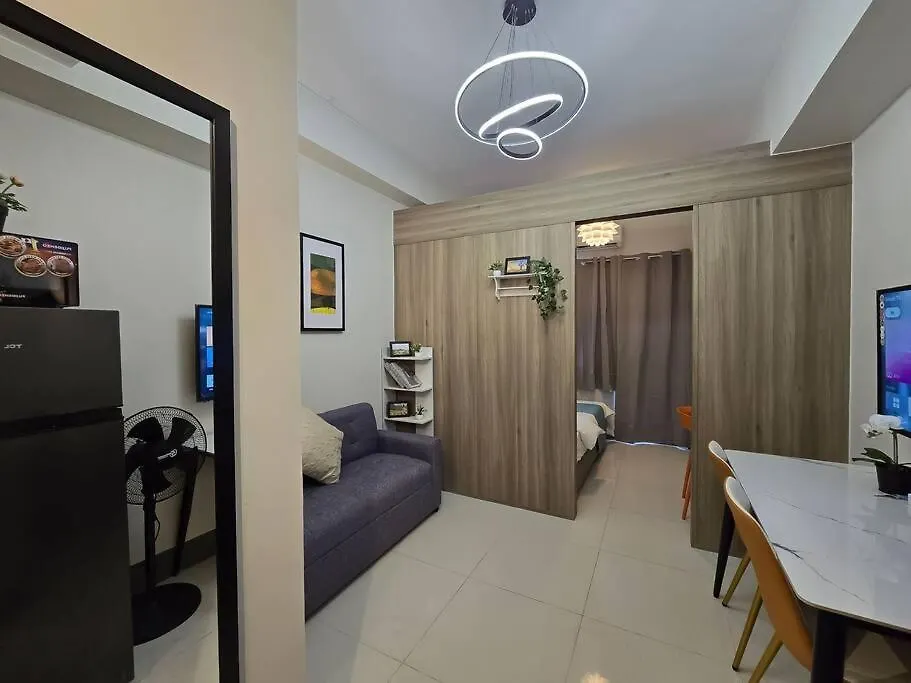 Apartment 1Br Unit Condotel W Balcony Fame Residences - Fm45 Manila